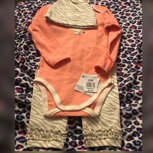 Gerber zebra onesie outfit